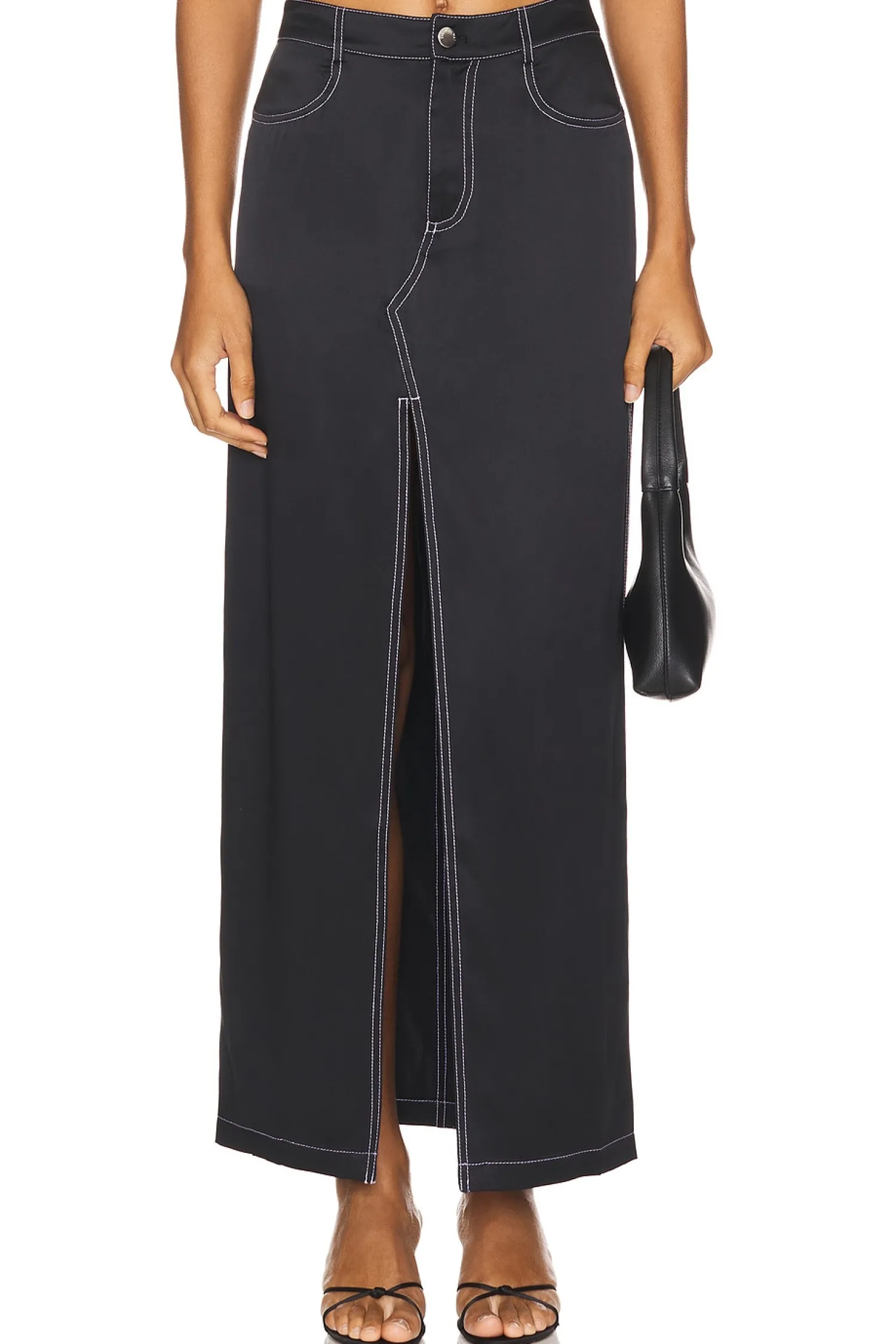 Women fleur du mal Matching Sets>Silk Maxi Skirt