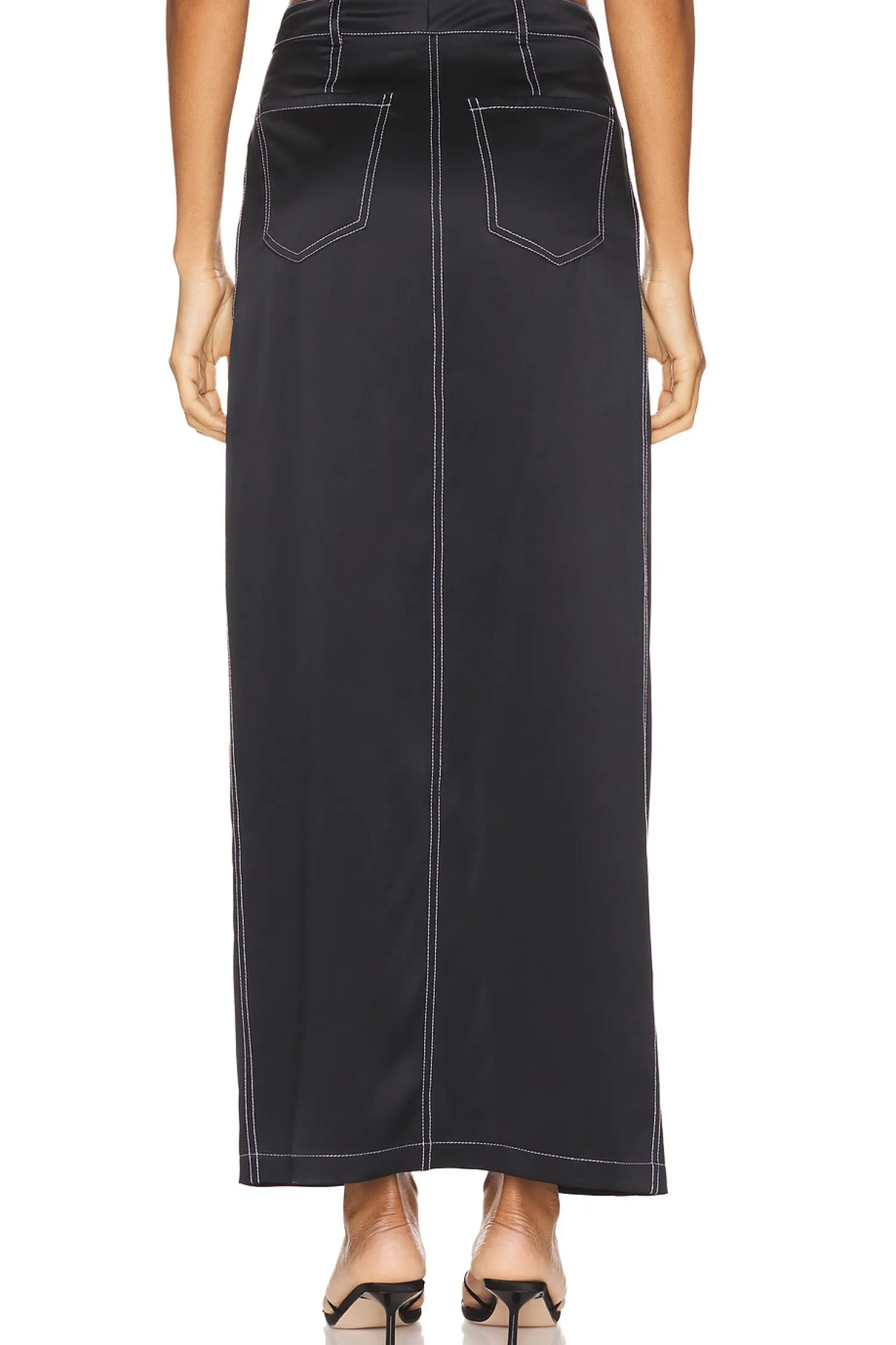 Women fleur du mal Matching Sets>Silk Maxi Skirt