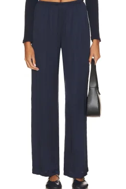 Women DONNI. Pants|Loungewear>Silky Simple Pant