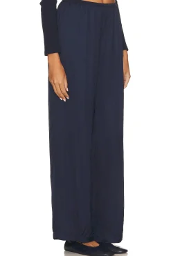 Women DONNI. Pants|Loungewear>Silky Simple Pant