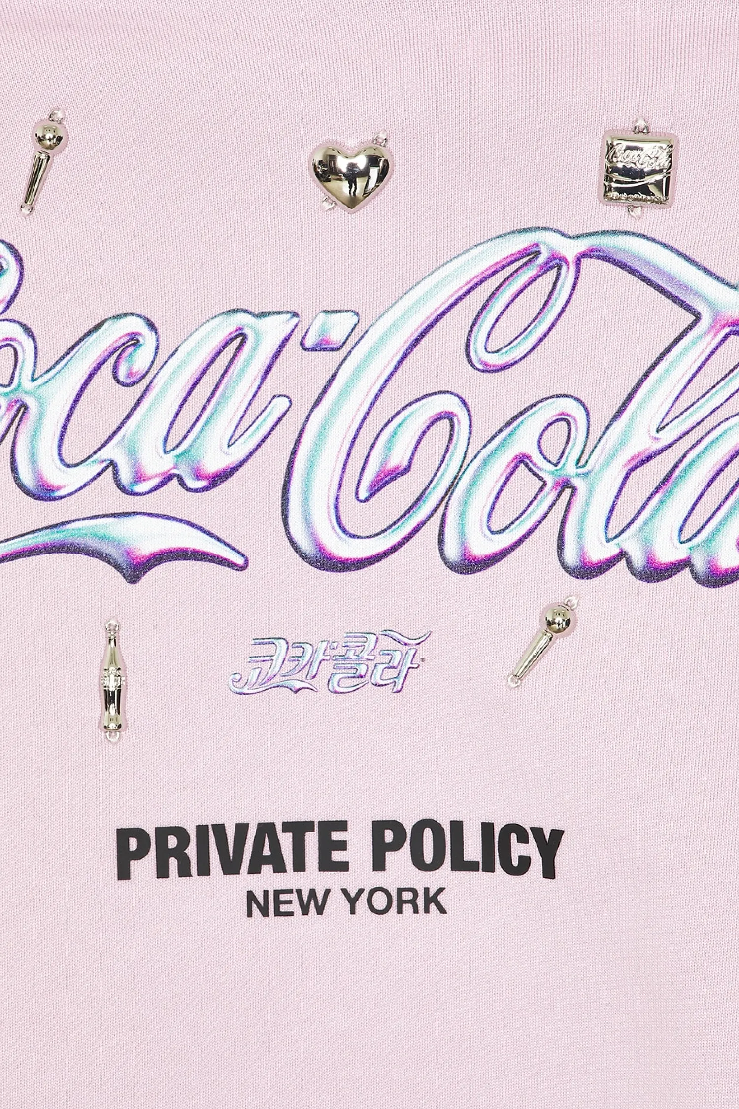 Women PRIVATE POLICY Loungewear>Silver Charm Sweatshirt