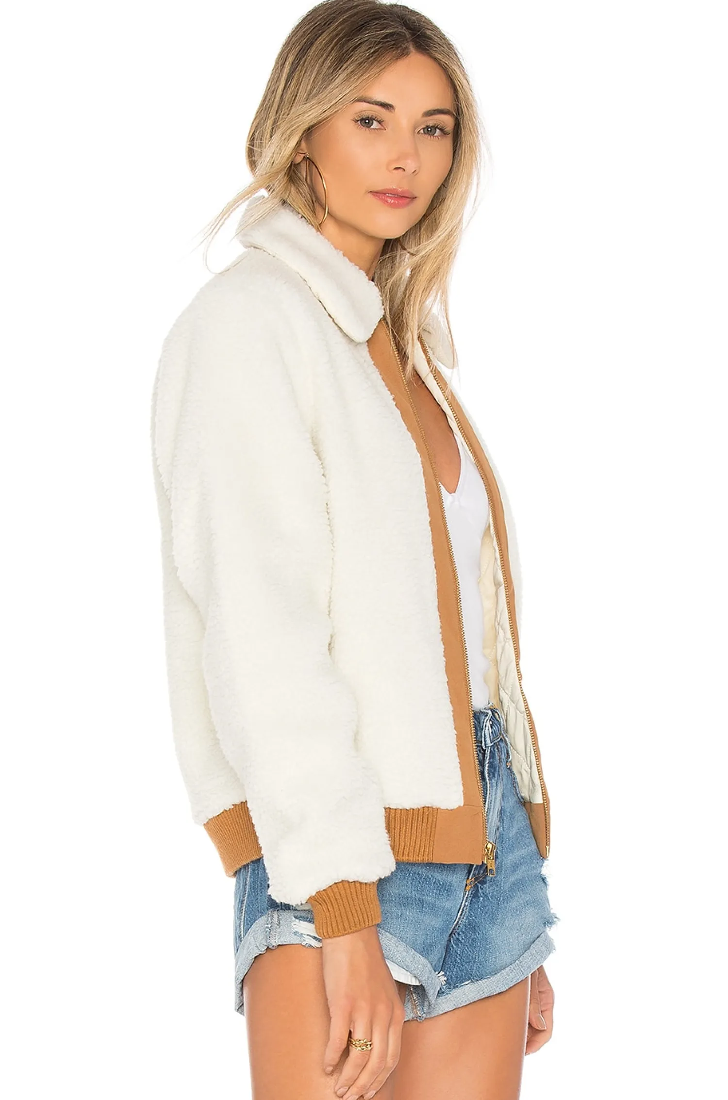 Women Lovers and Friends Jackets & Coats>Simone Faux Fur Jacket