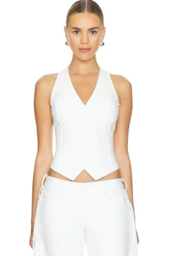 Women Norma Kamali Matching Sets>Simple Vest