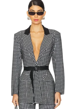 Women Norma Kamali Jackets & Coats>Single Breasted Boy Fit Riding Jacket