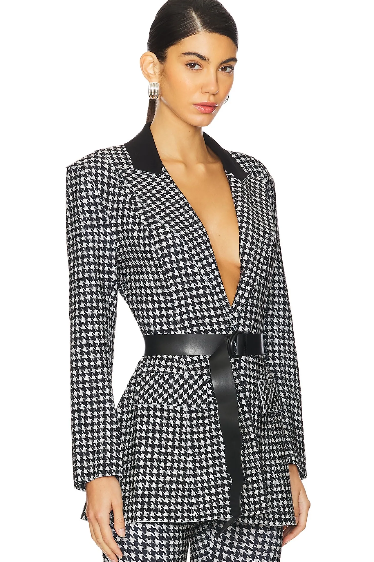 Women Norma Kamali Jackets & Coats>Single Breasted Boy Fit Riding Jacket