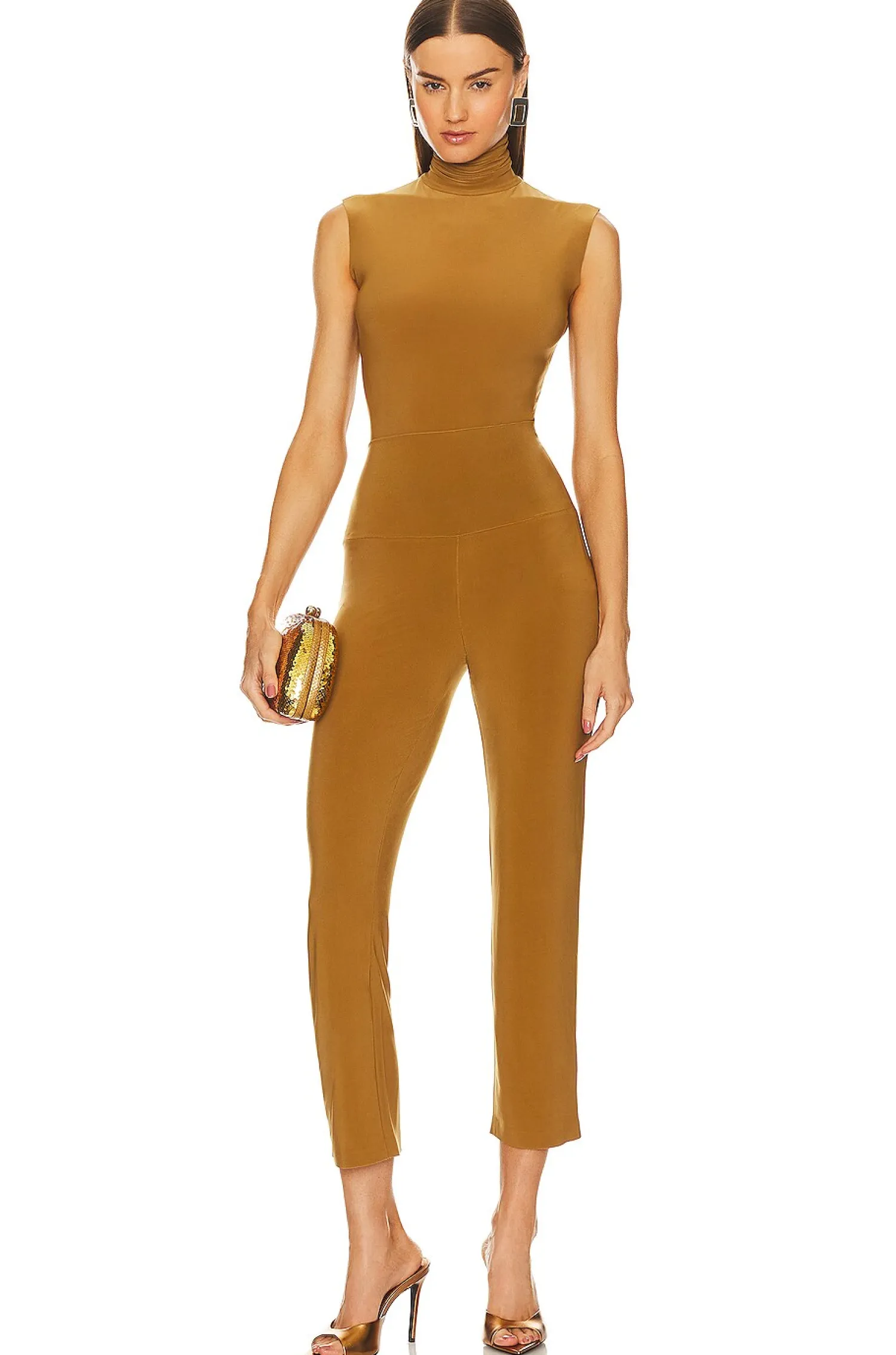 Women Norma Kamali Matching Sets>Slim Fit Sleeveless Turtle Top