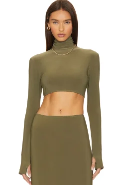 Women Norma Kamali Matching Sets>Slim Fit Turtle Top