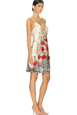 Women Camilla Dresses>Slip Dress With Back Frill