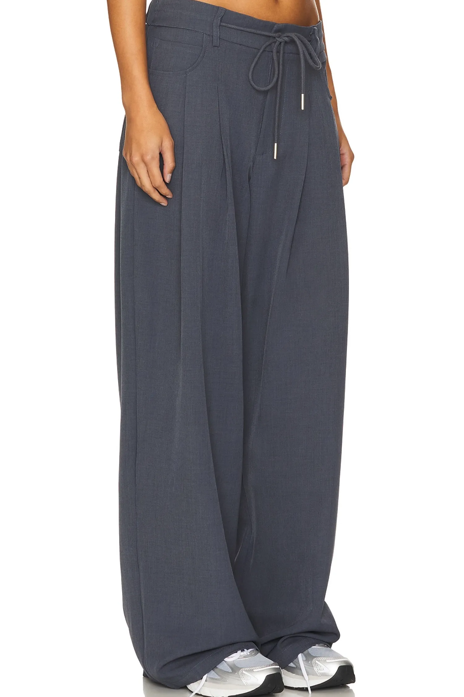 Women LIONESS Pants>Slouch Tie Up Pant