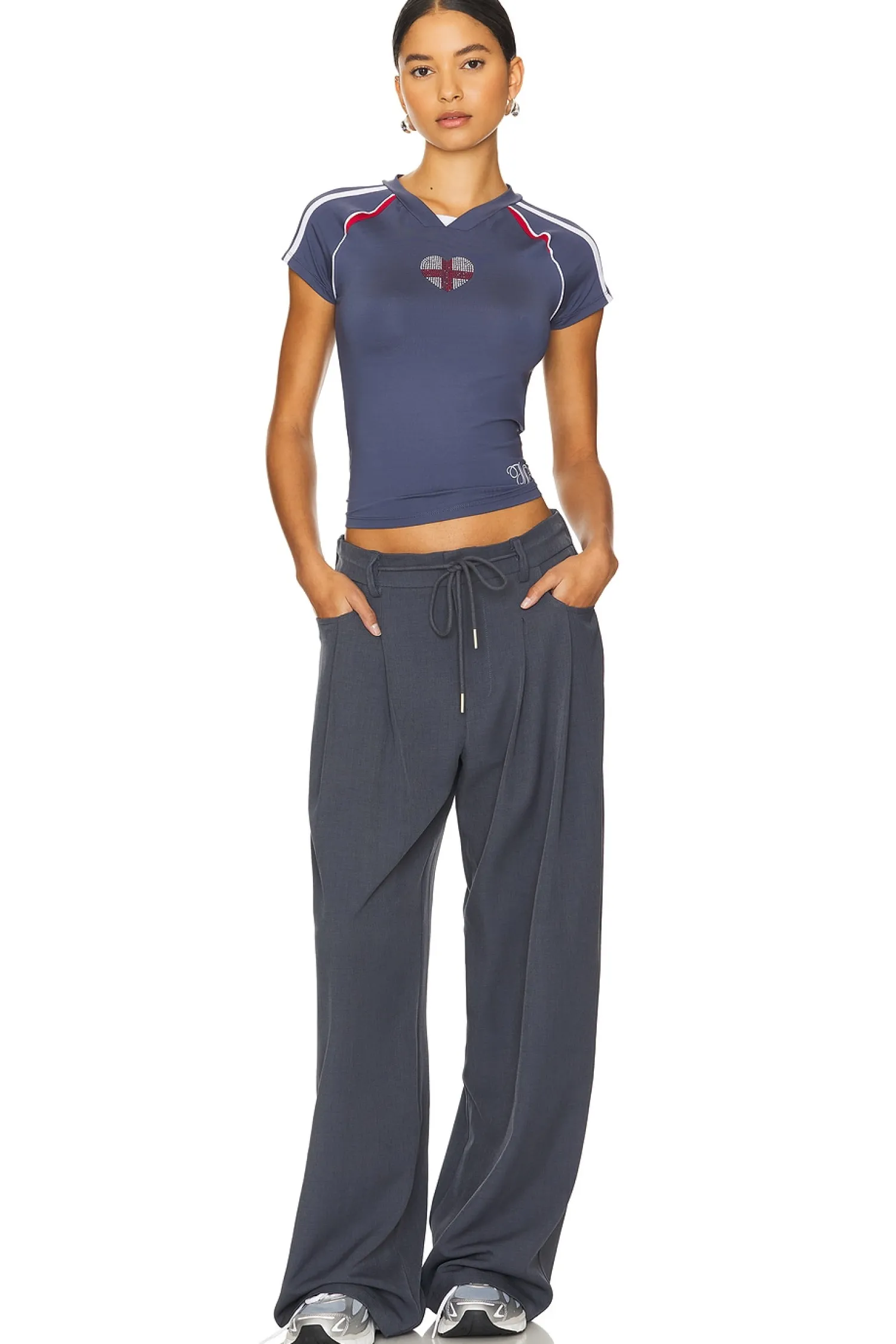 Women LIONESS Pants>Slouch Tie Up Pant