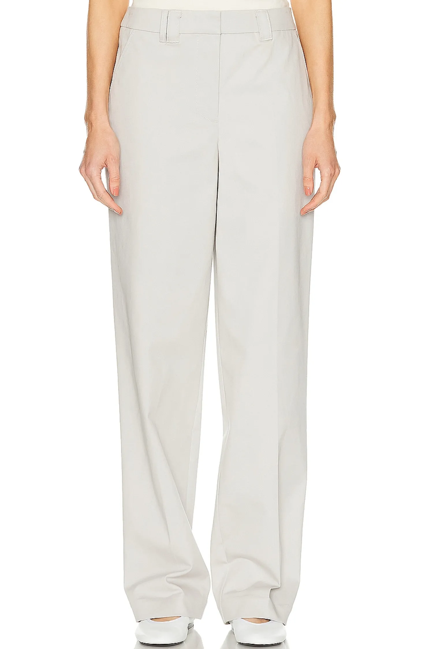 Women GRLFRND Pants>Slouchy Chino Pant