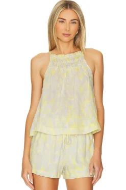 Women Bella Dahl Matching Sets>Smocked Neck Halter Top