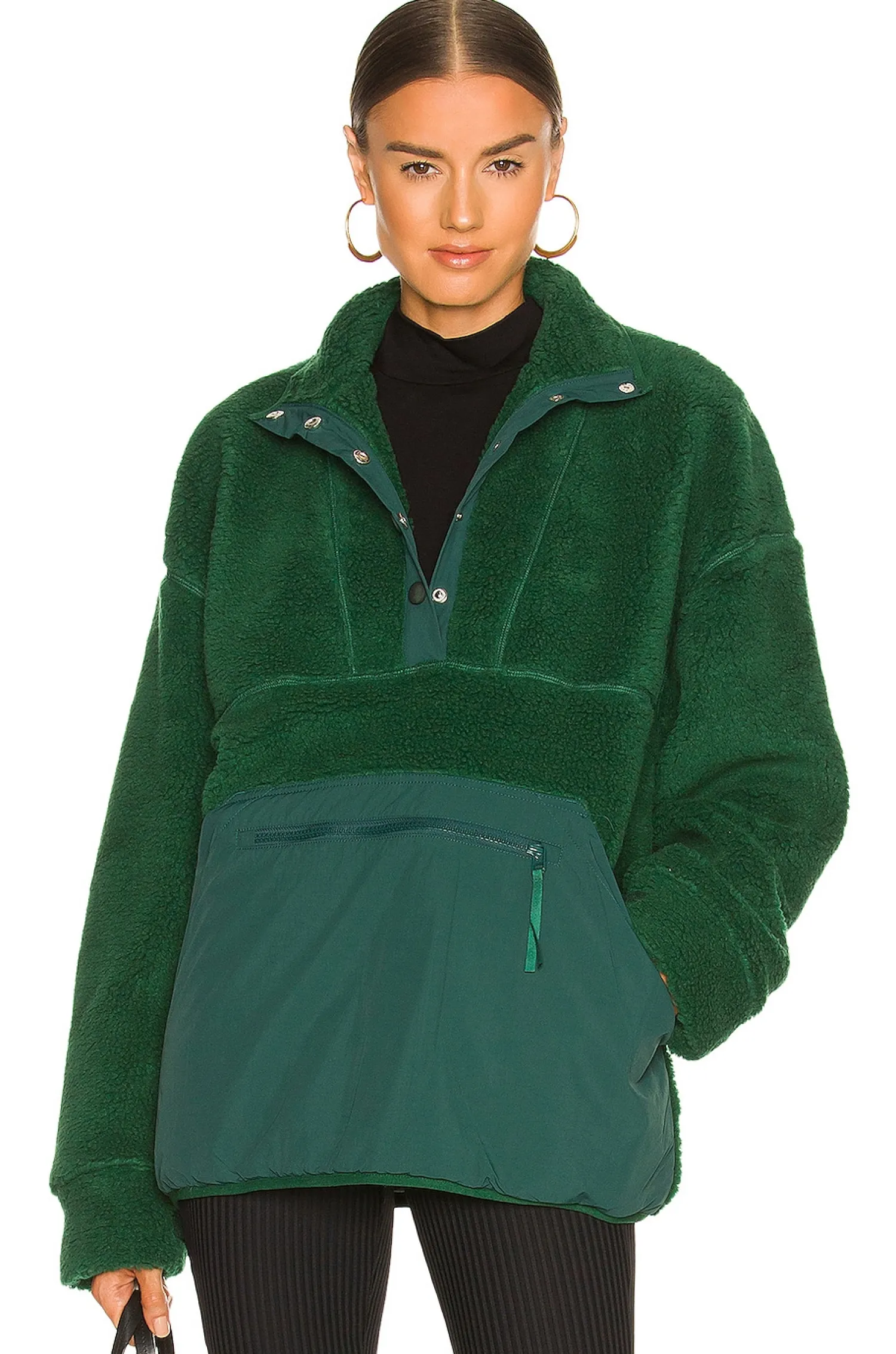 Women LPA Jackets & Coats>Snap Front Pullover