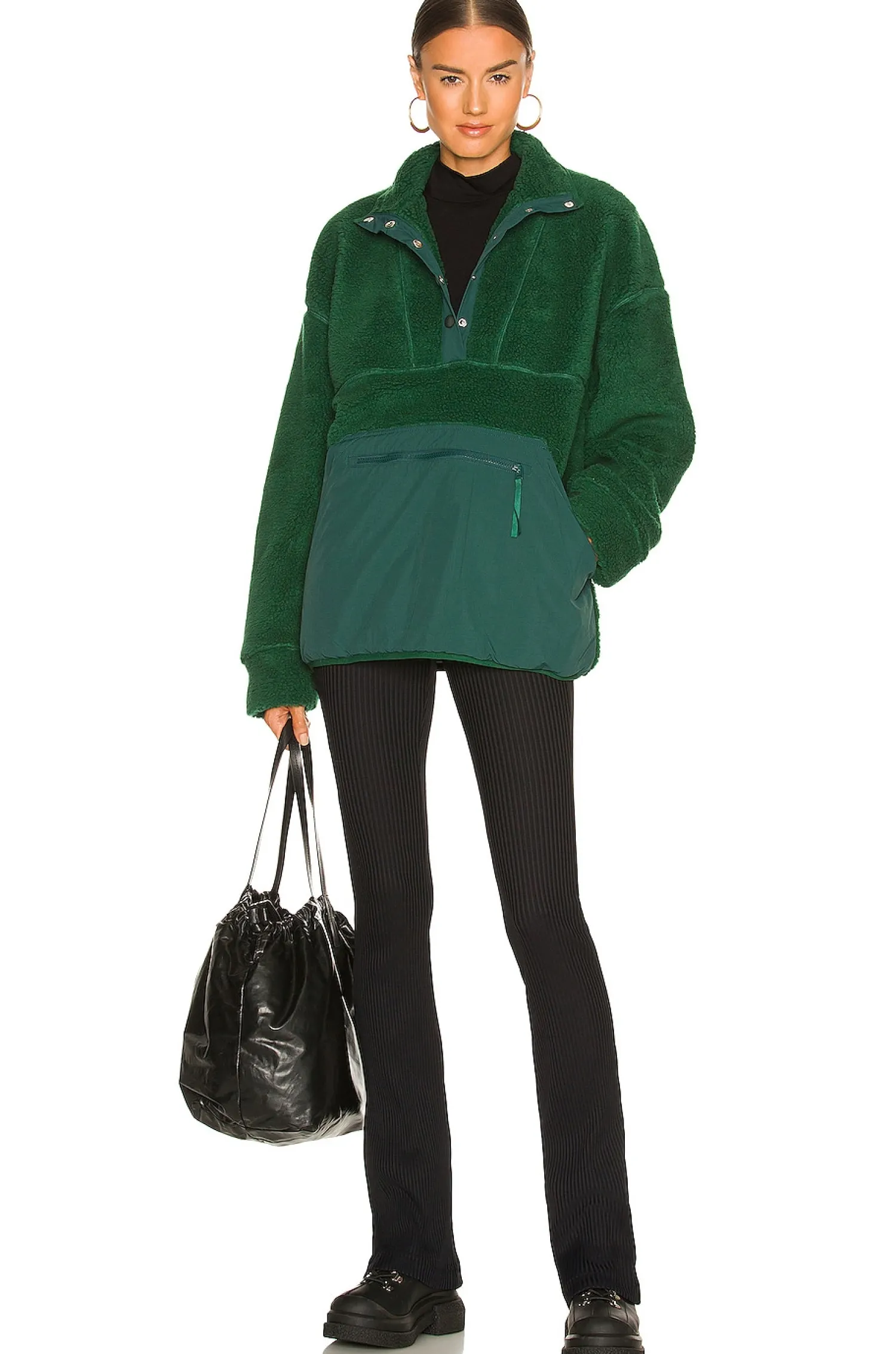 Women LPA Jackets & Coats>Snap Front Pullover