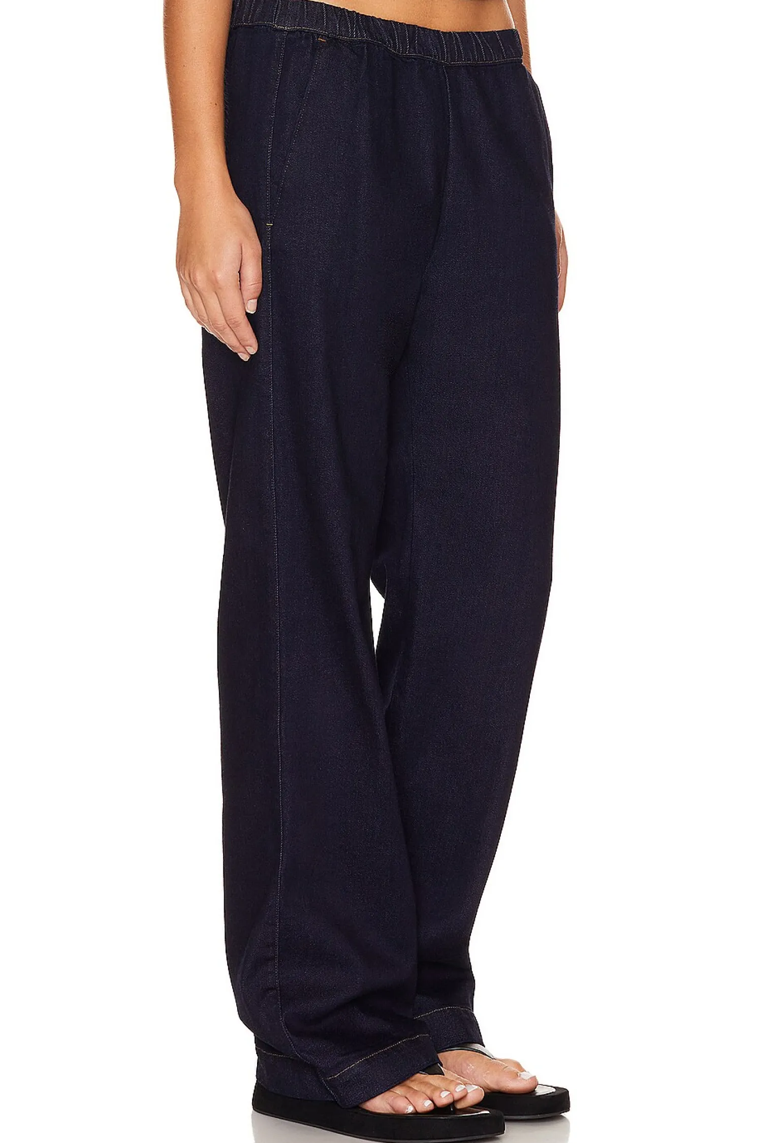 Women Enza Costa Pants>Soft Denim Everywhere Pant