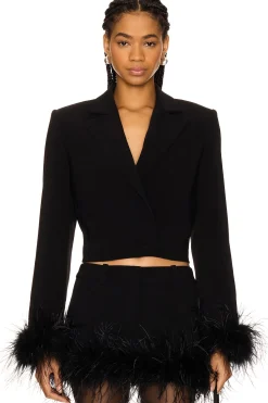 Women Lovers and Friends Jackets & Coats>Sophie Cropped Blazer