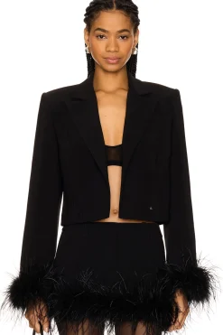 Women Lovers and Friends Jackets & Coats>Sophie Cropped Blazer