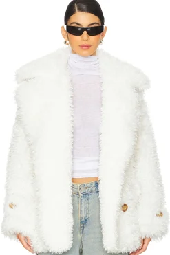 Women Free People Jackets & Coats>Sophie Faux Fur Peacoat