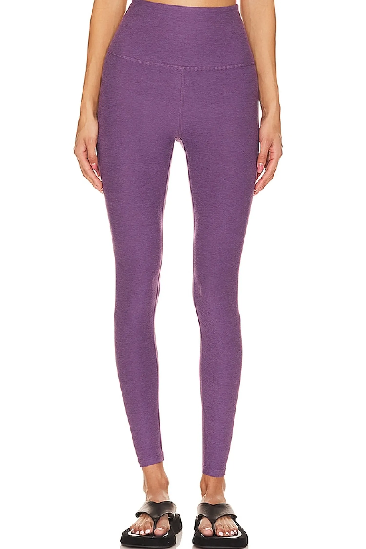 Women Beyond Yoga Pants>Spacedye High Waisted Midi Legging