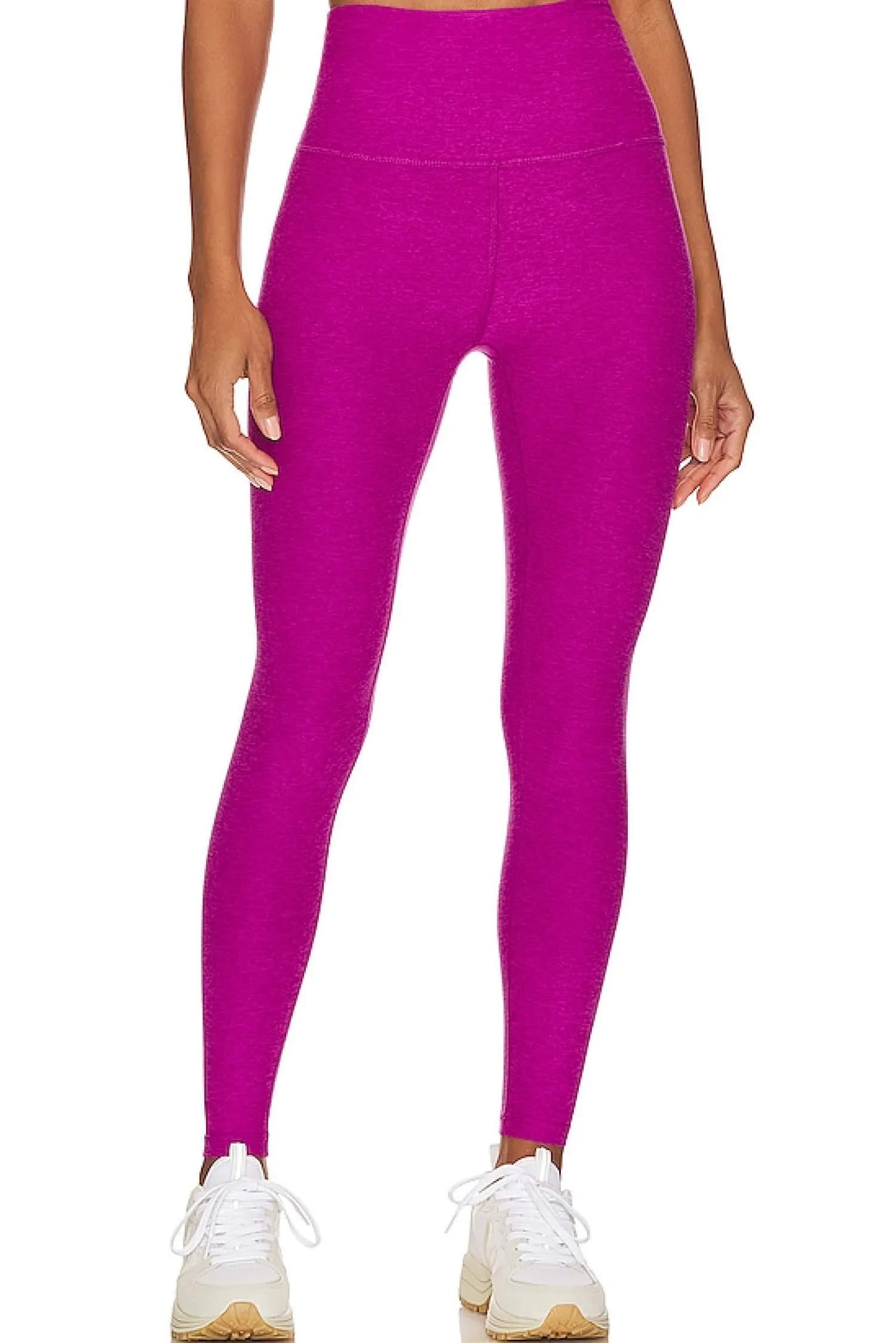 Women Beyond Yoga Pants>Spacedye High Waisted Midi Legging