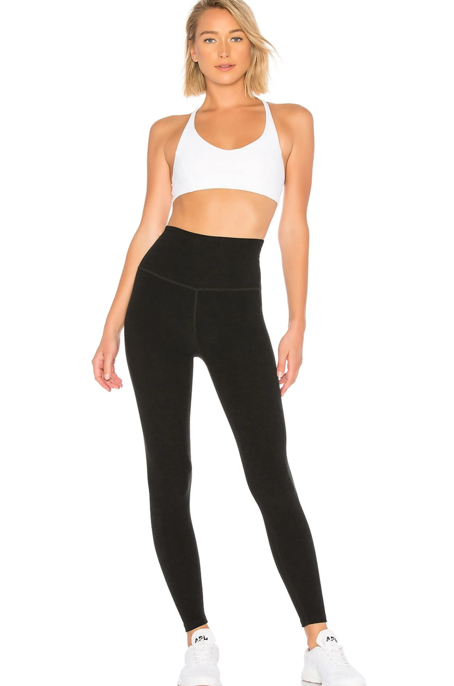 Women Beyond Yoga Pants>Spacedye High Waisted Midi Legging