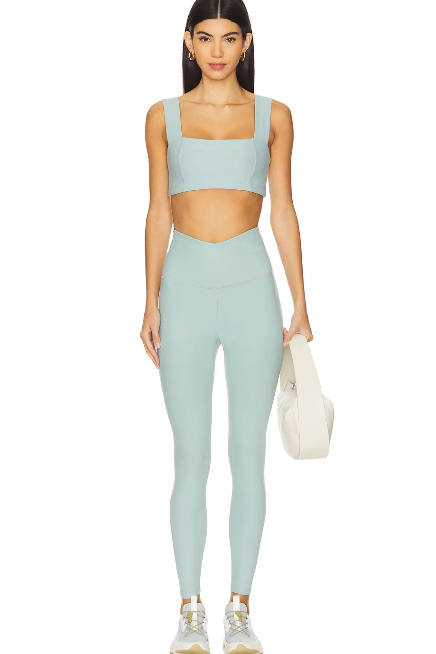 Women Beyond Yoga Matching Sets>Spacedye Squared Bra