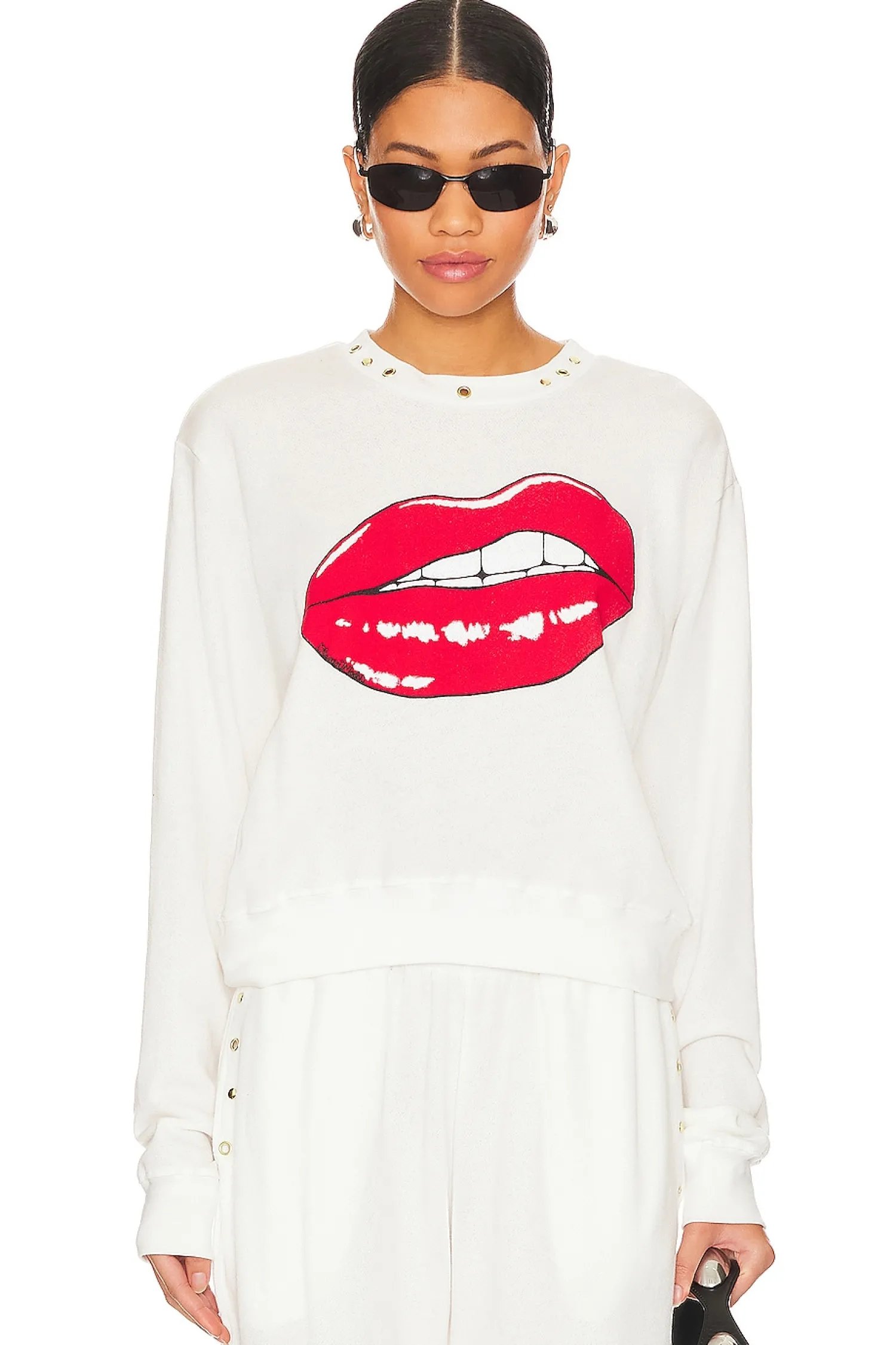 Women Lauren Moshi Loungewear>Spalding Flirty Lip Pullover