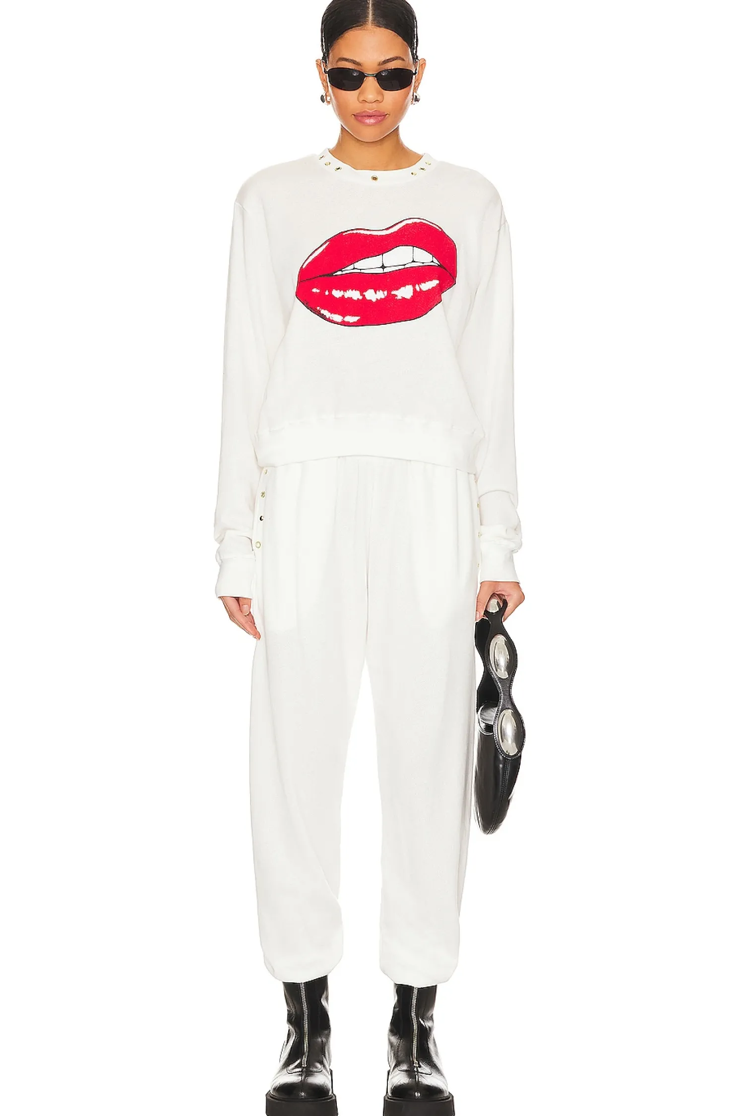 Women Lauren Moshi Loungewear>Spalding Flirty Lip Pullover