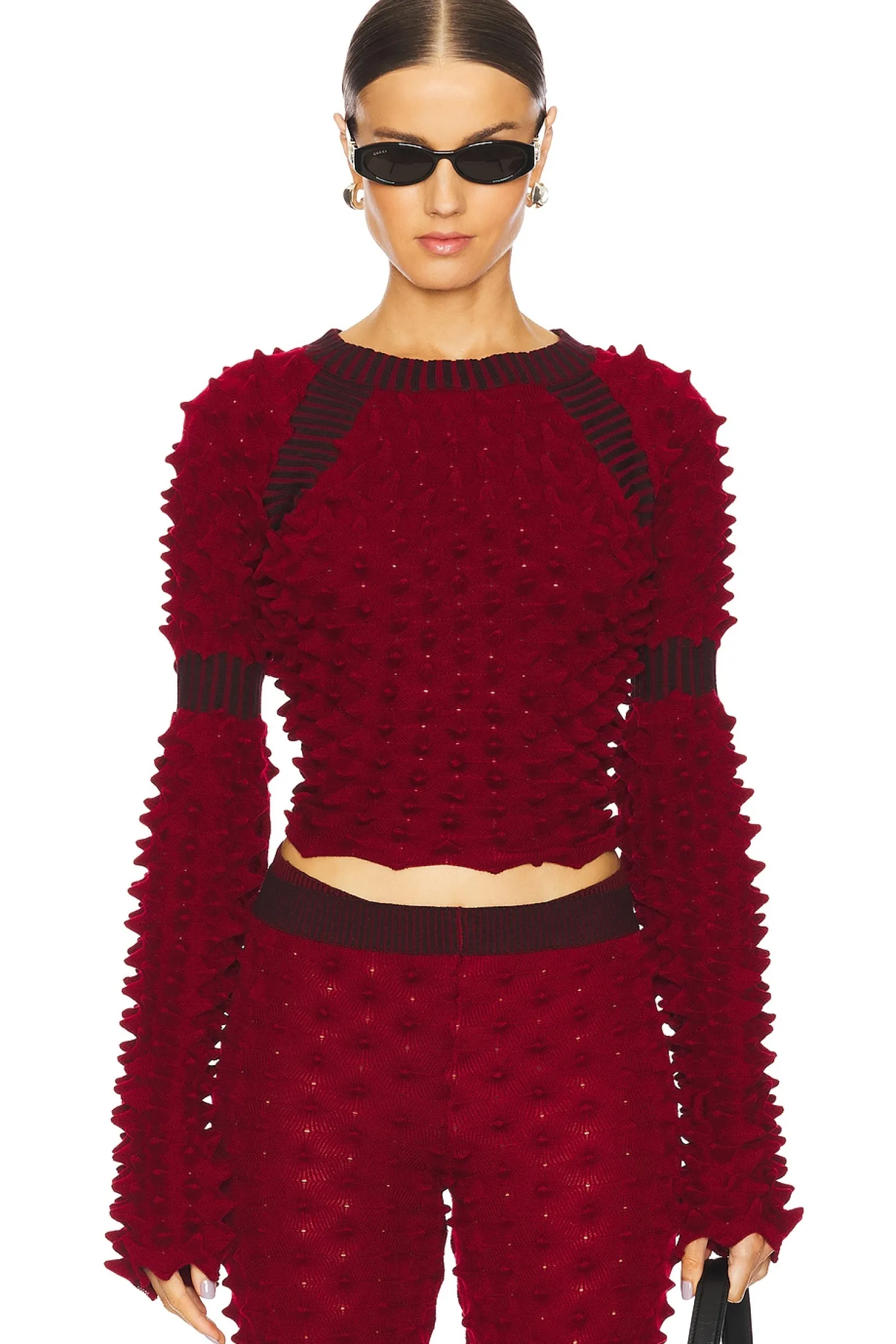 Women CHET LO Matching Sets>Spiky Rib Top