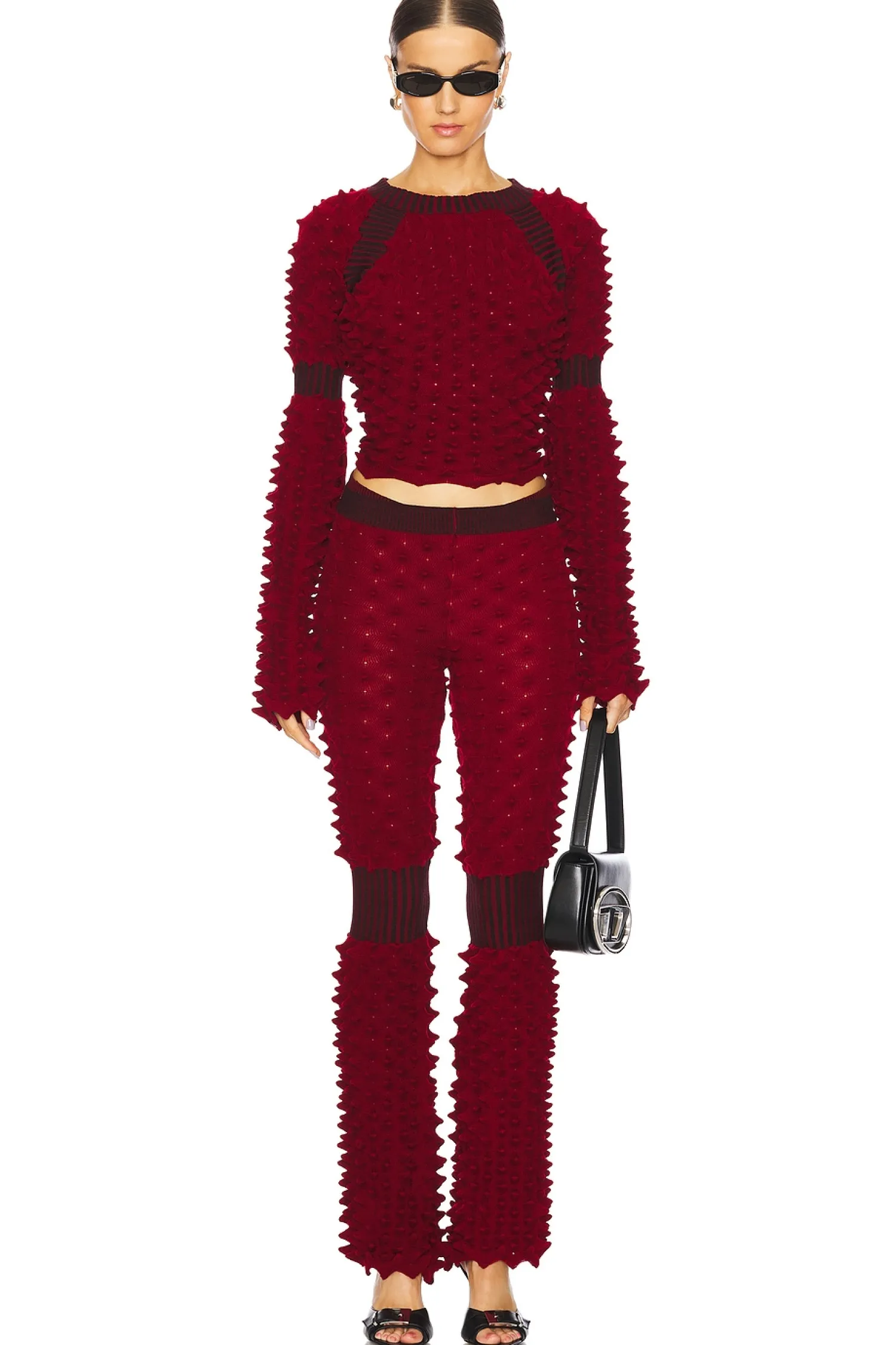 Women CHET LO Matching Sets>Spiky Rib Top