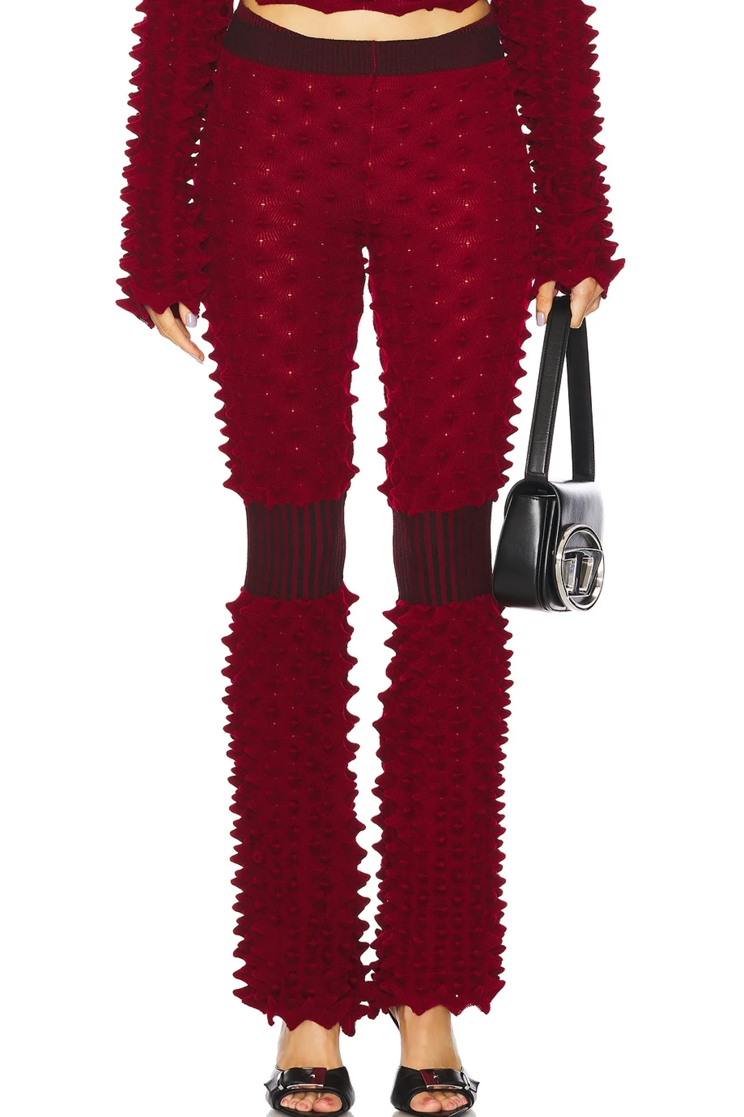 Women CHET LO Matching Sets>Spiky Rib Trousers