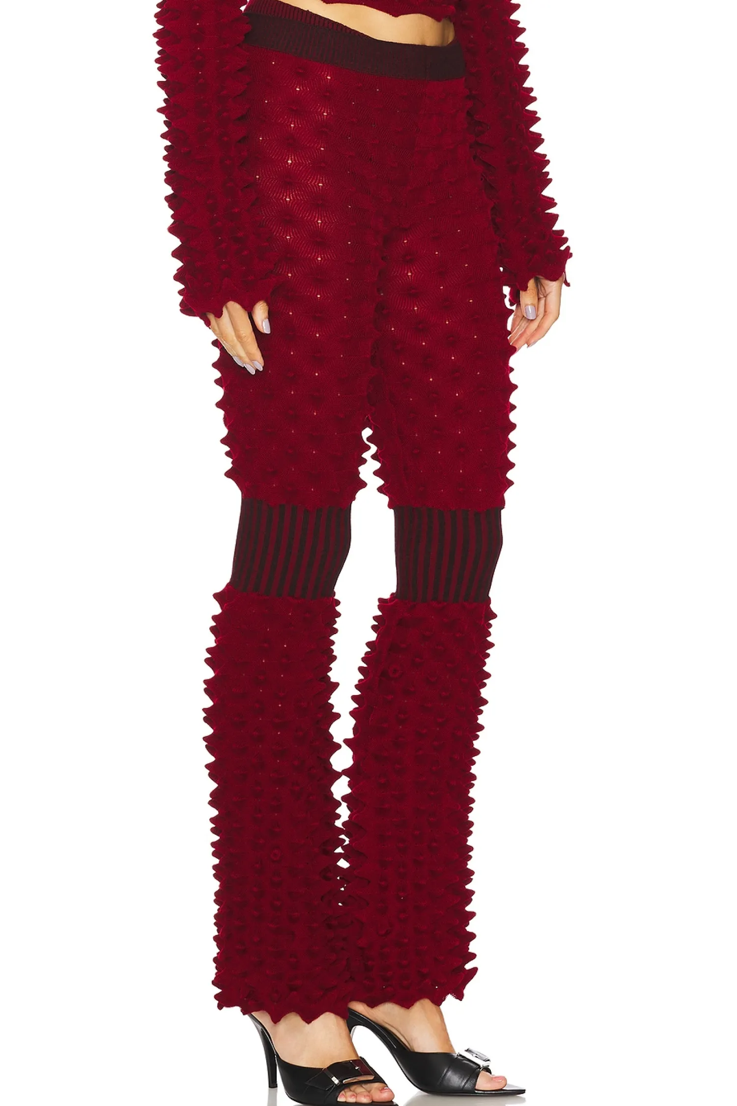 Women CHET LO Matching Sets>Spiky Rib Trousers