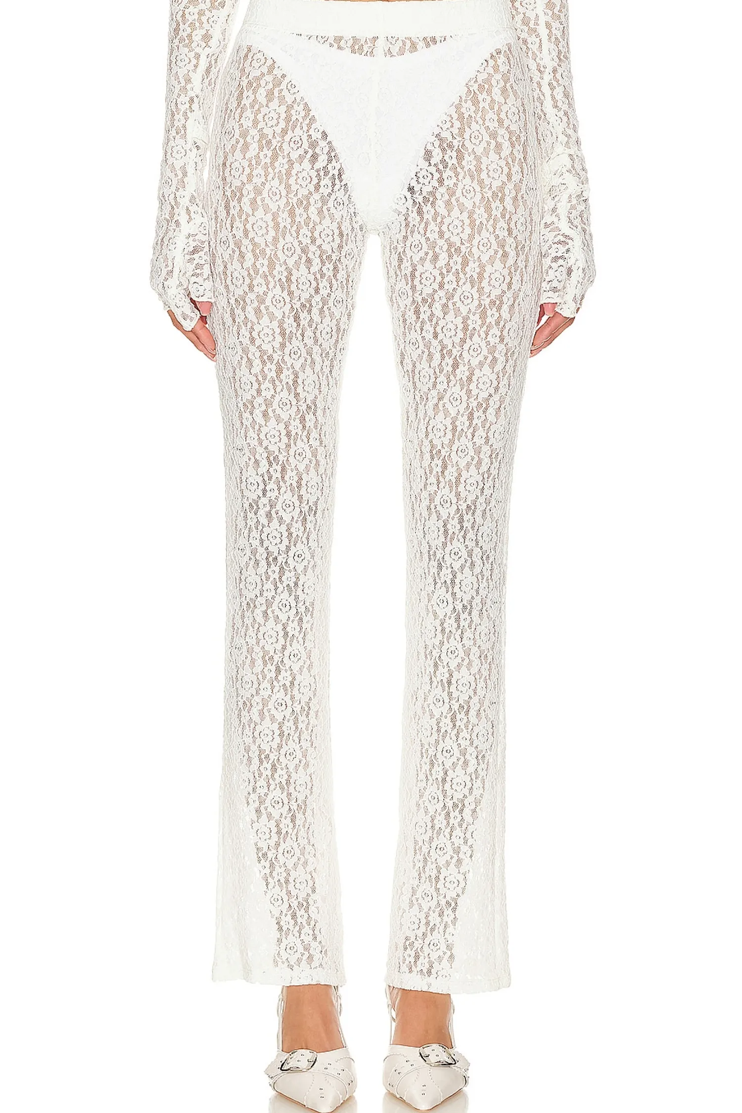 Women EB Denim Matching Sets>Split Hem Legging