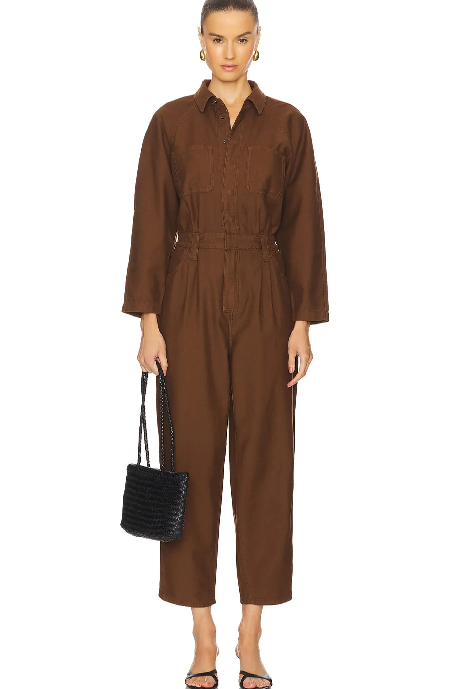 Women FRAME Jumpsuits>Standaway Pocket Jumpsuit
