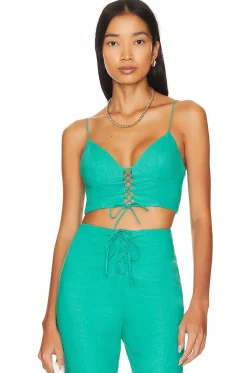 Women Lovers and Friends Matching Sets>Sterling Crop Top