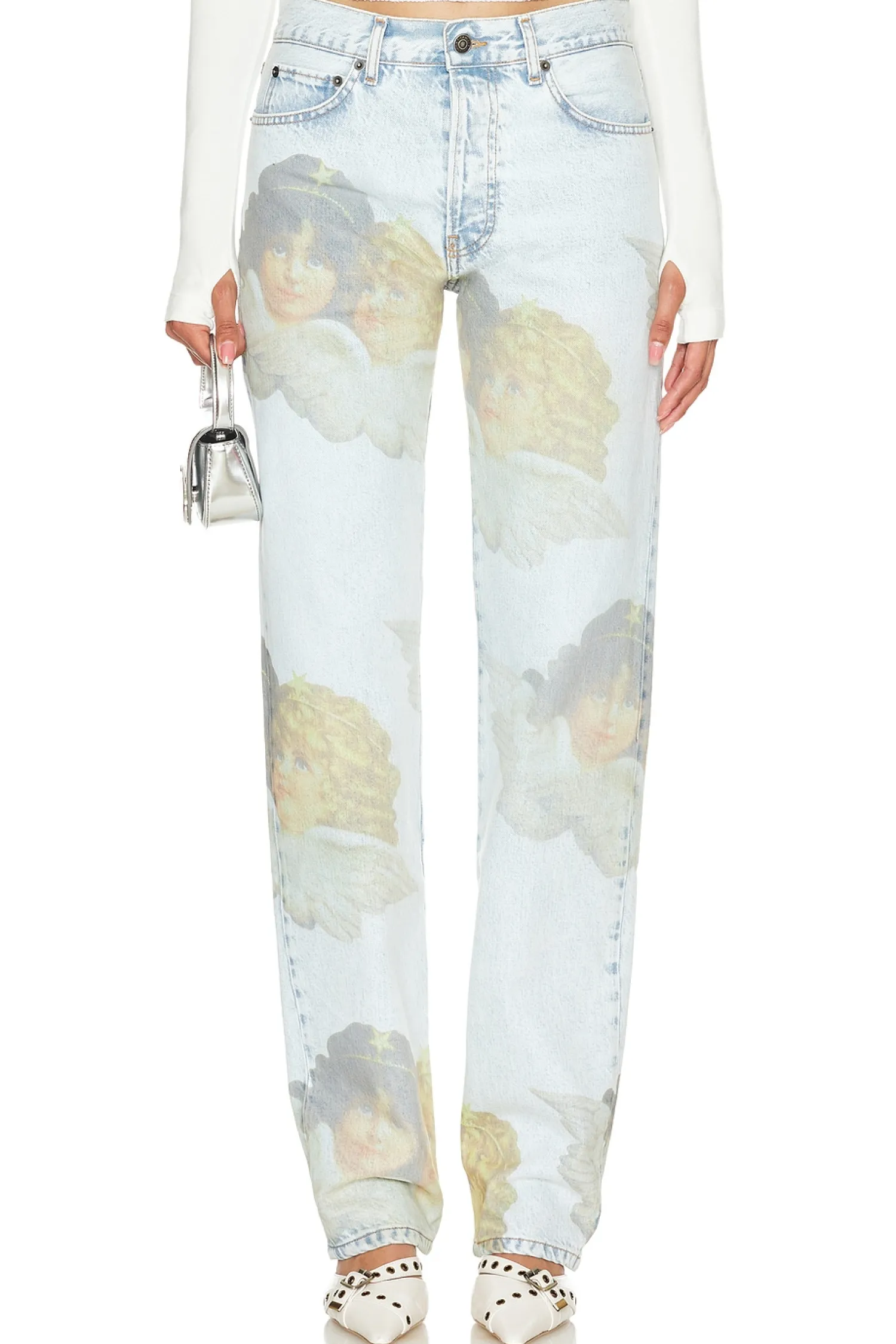 Women FIORUCCI Pants>Straight Fit Jeans