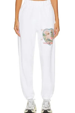 Women Boys Lie Pants|Loungewear>Straight Flush Sweatpants