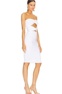 Women Susana Monaco Dresses>Strapless Cut Out Dress