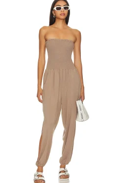 Women Bobi Jumpsuits>Strapless Jumpsuit