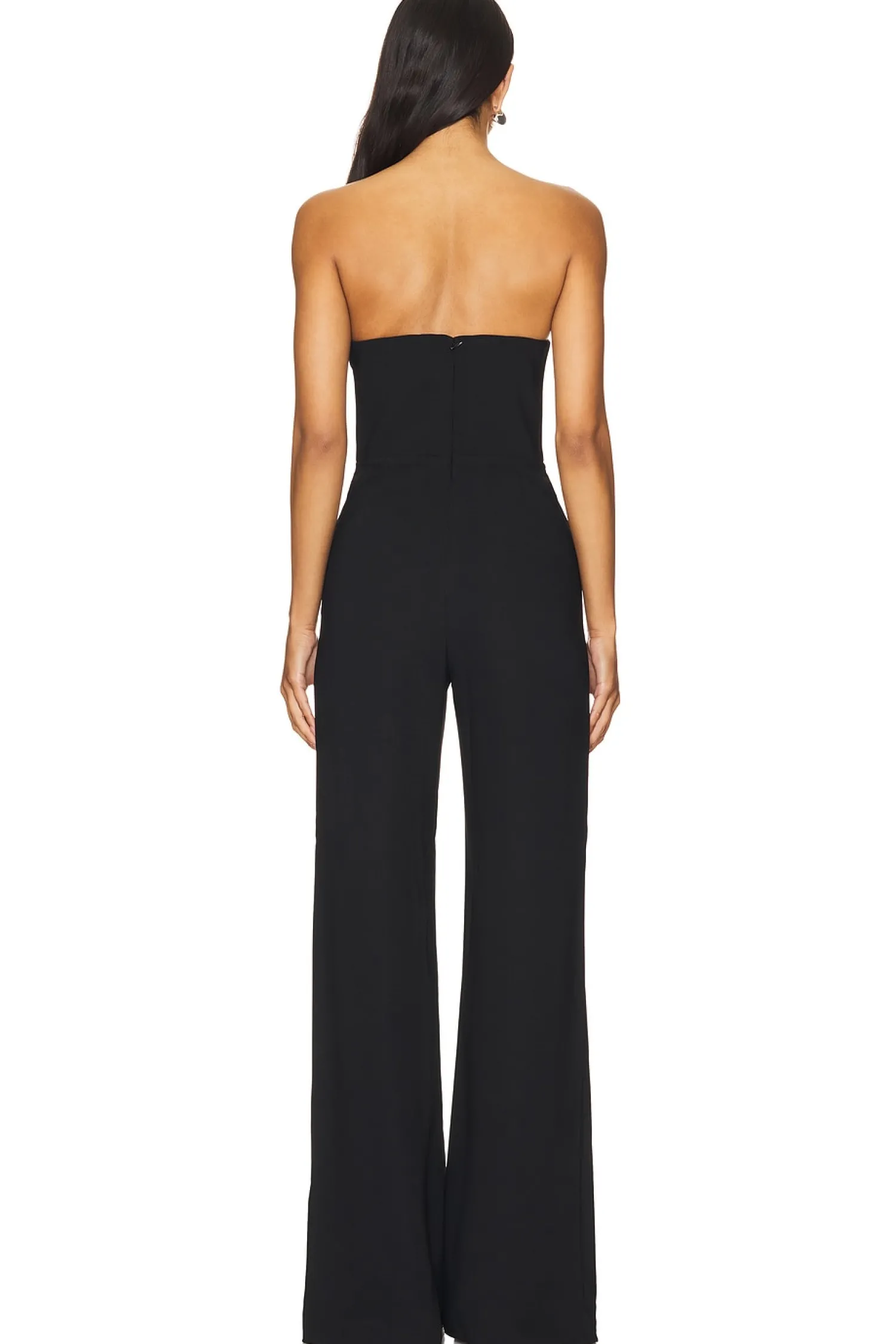Women Amanda Uprichard Jumpsuits>Strapless Puzzle Jumpsuit