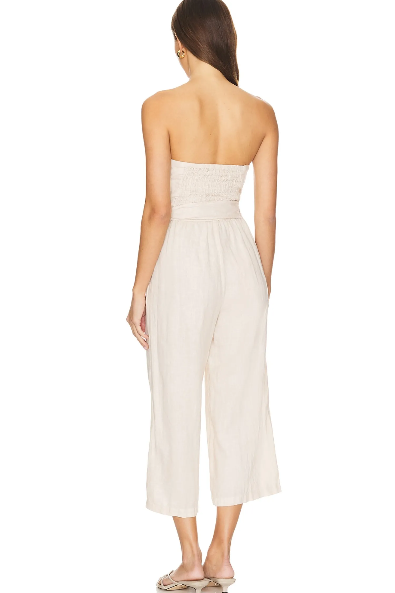 Women Bella Dahl Jumpsuits>Strapless Smocked Back Jumpsuit