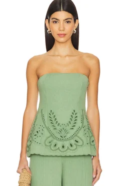 Women HEMANT AND NANDITA Matching Sets>Strapless Top