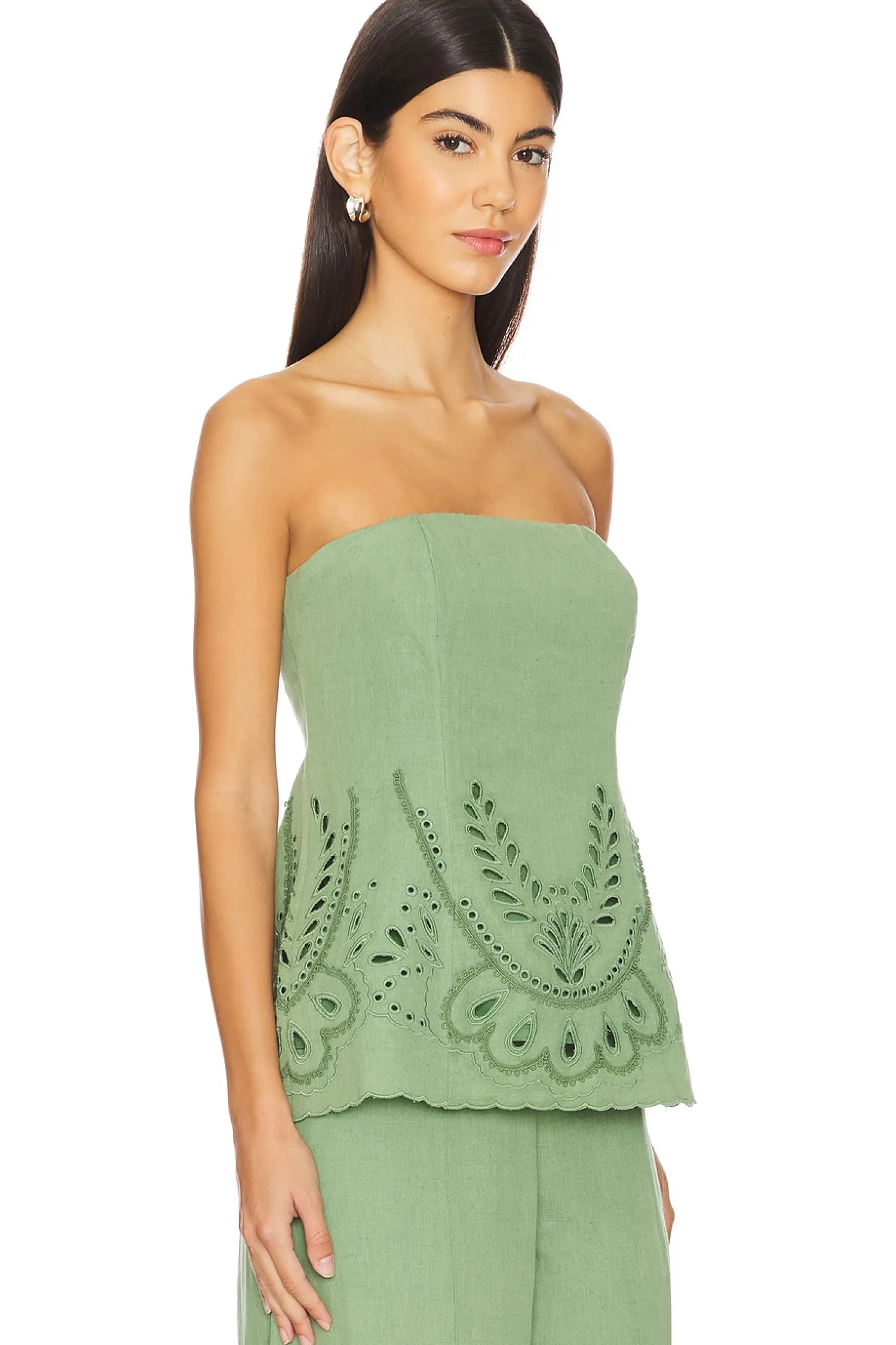 Women HEMANT AND NANDITA Matching Sets>Strapless Top