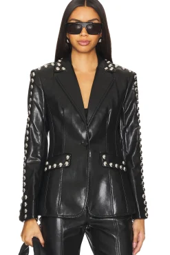 Women Cinq a Sept Jackets & Coats>Studded Milly Jacket