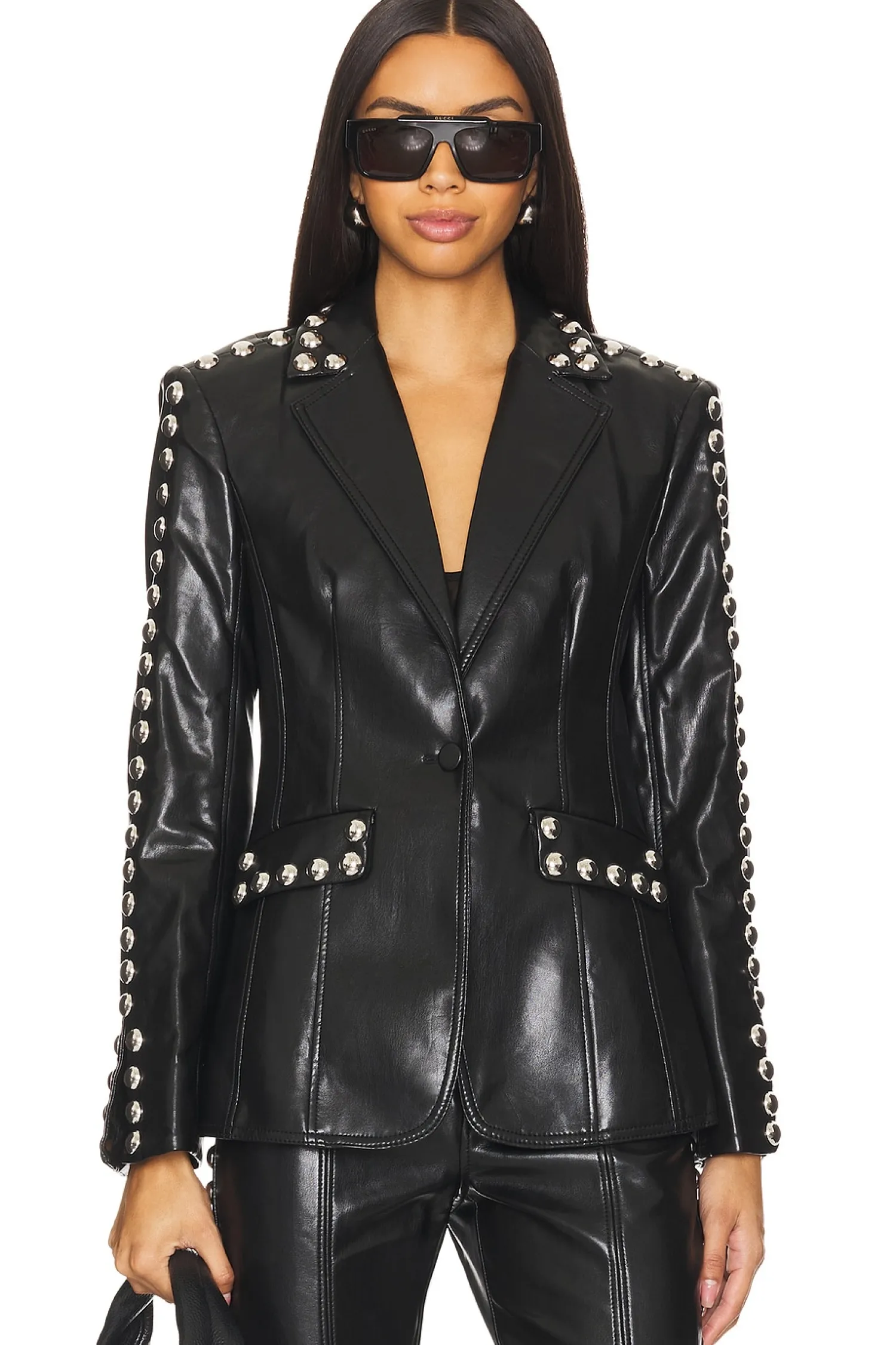 Women Cinq a Sept Jackets & Coats>Studded Milly Jacket