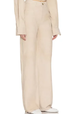 Women Helsa Pants>Suede 5 Pocket Pants