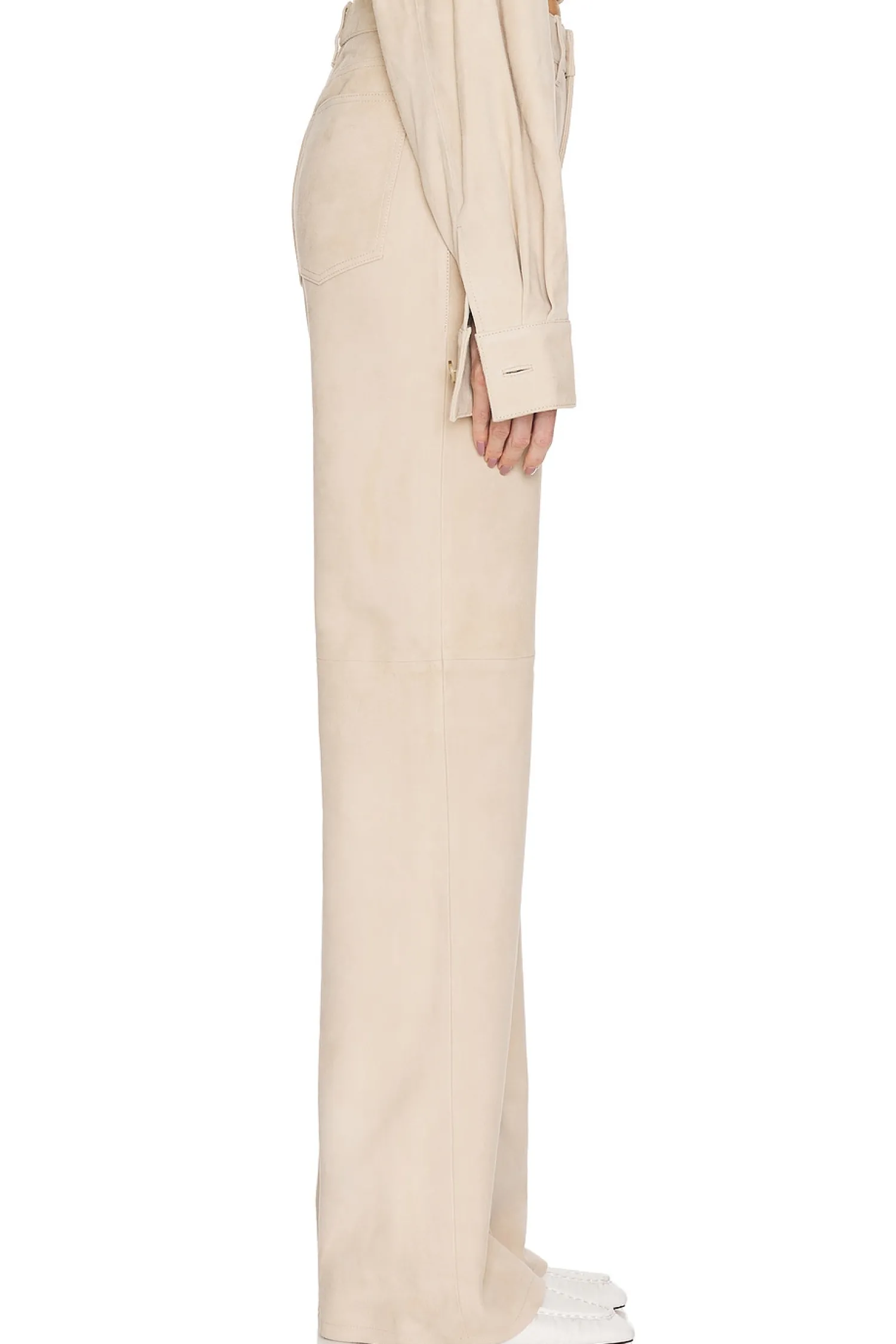 Women Helsa Pants>Suede 5 Pocket Pants