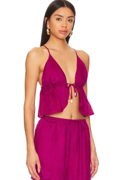 Women LSPACE Matching Sets>Sundown Top