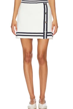 Women Central Park West Matching Sets>Sunny Button Up Skirt