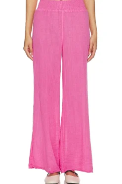 Women Michael Stars Loungewear>Susie Smocked Waist Pant